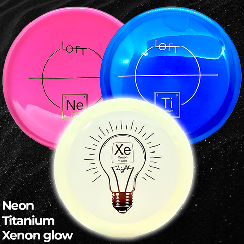 3x Release Pack: Neon, Titanium & Xenon Glow (+FREE €7 Mini)